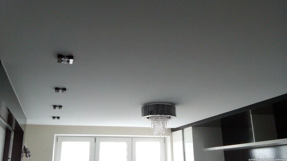 Матовые натяжные потолки