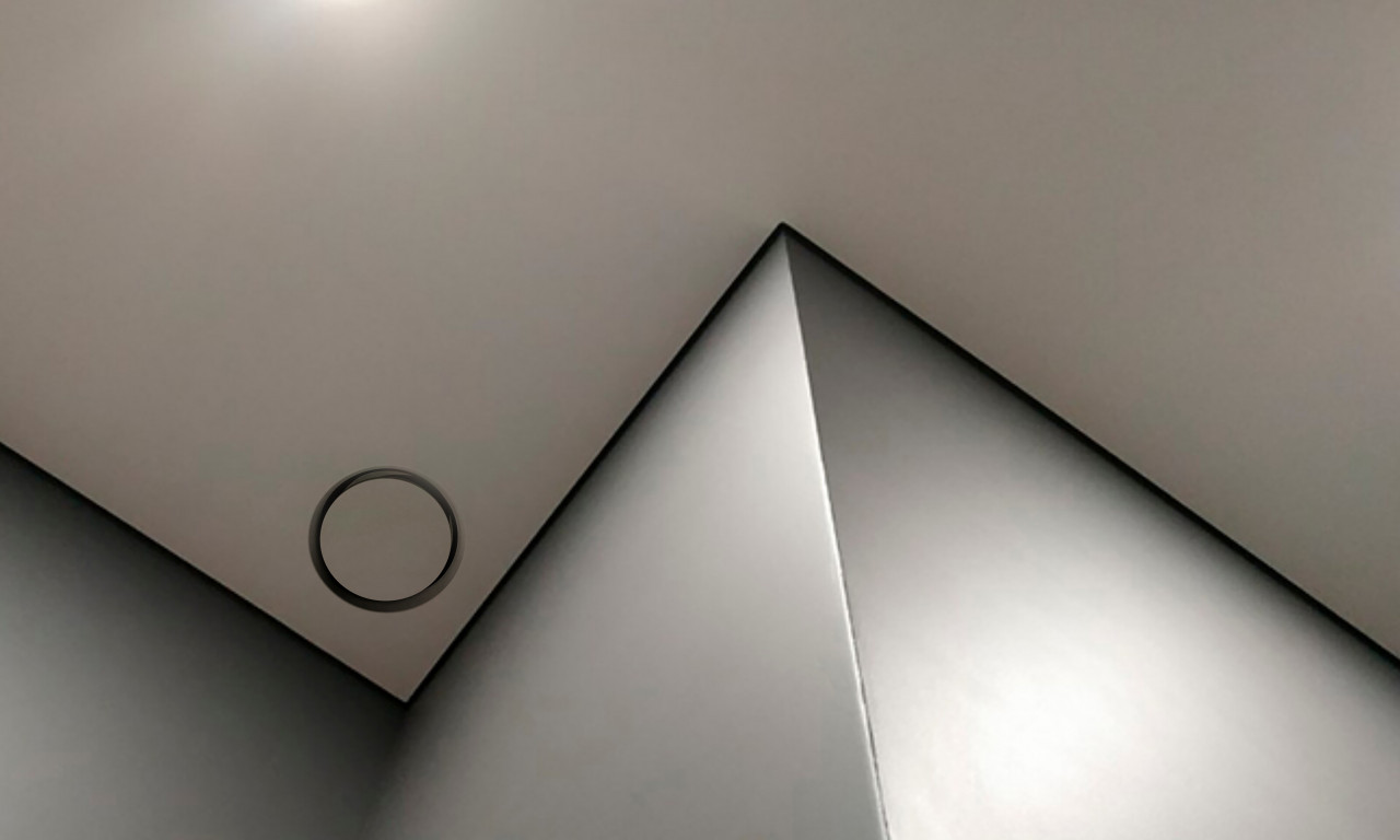 Натяжные потолки теневые