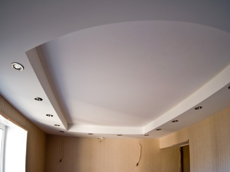 Натяжные потолки многоуровневые