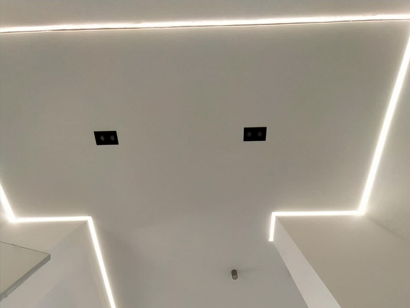 Контурные натяжные потолки