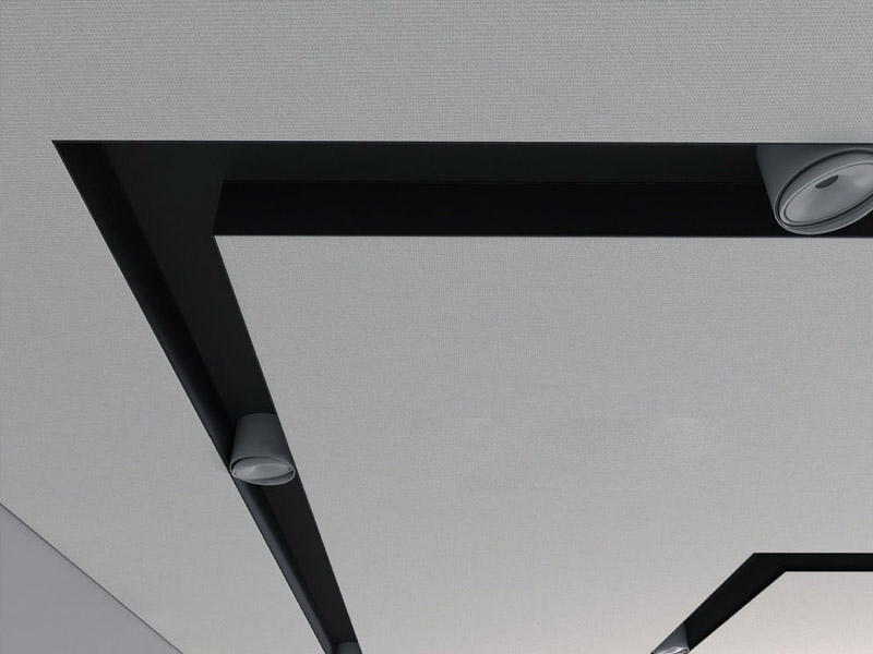 Демпферные натяжные потолки