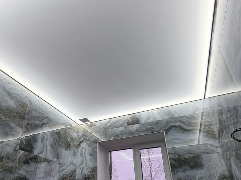 Полупрозрачные натяжные потолки